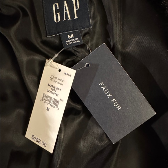 GAP Faux Fur Long Coat - Picture 11 of 13